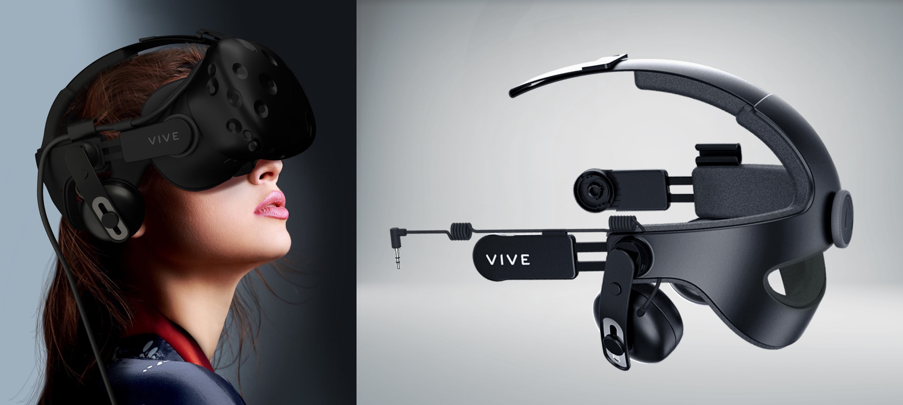 VIVE Deluxe Audio Strap VR accessory.
